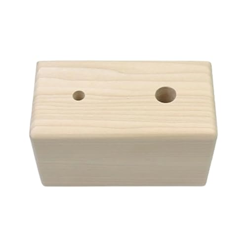 YGLEEULI Plataforma Escalada Soportes de Madera for Escalada en Roca, Tabla Entrenamiento for con Agarre for los Dedos, Colgante for, Soportes for Pared(15cmx9cmx8cm)
