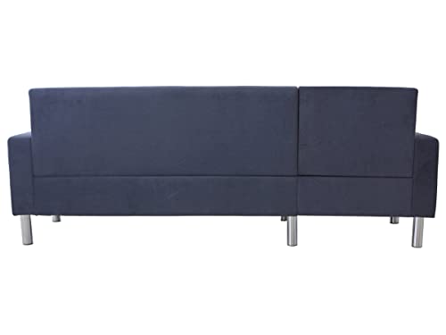 Canapé d'angle réversible Rio 1412_69335 tissu gris