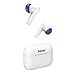 Produktbild Hama Bluetooth Kopfhörer (kabellos, TWS-Kopfhörer, Active Noise Cancelling, Earbuds mit Ladestation, ENC, In-Ears, USB-C Schnellladen, Bluetooth-Headset, App-/Sprachsteuerung, Touch Control) weiß