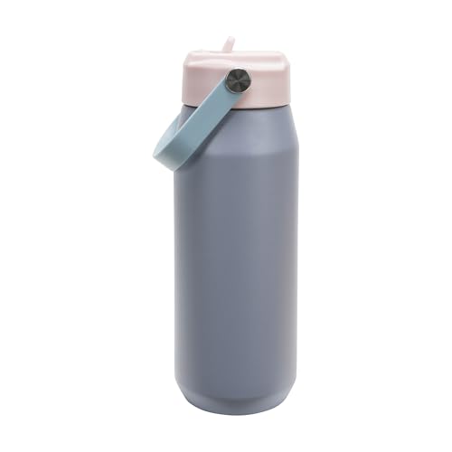 Image of PUMA Unisex Adult 24oz Insulated Stainless Steel Water Bottle With Straw & Carry Handle