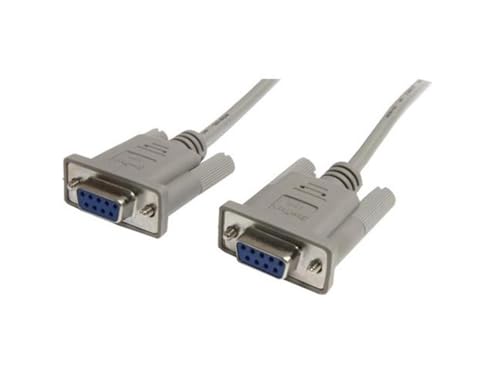 StarTech.com 6 ft Straight Through Serial Cable - DB9 F/F - Serial cable - DB-9 (F) to DB-9 (F) - 6 ft - for StarTech.com 1, 16,