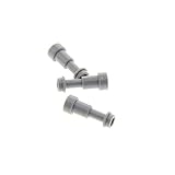  Bausteine gebraucht 3 x Lego System Fernrohr Fernglas neu-hell grau Teleskop Figuren Zubehör Star Wars Schach 40158 sp126 75192 sw894 71042 9493 4073 64644