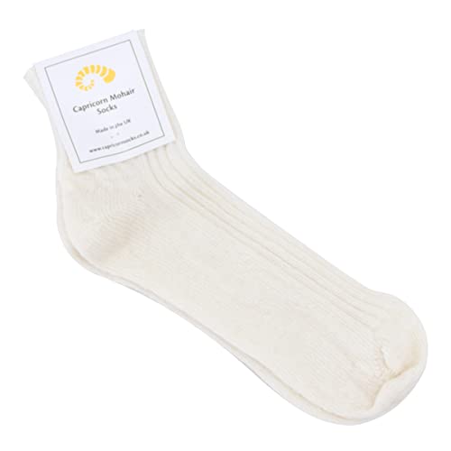 Capricorn モヘヤリブショートソックス