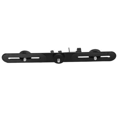 NUOBESTY Metal Camera Mount Clamp Dual Pole Bracket Extension for