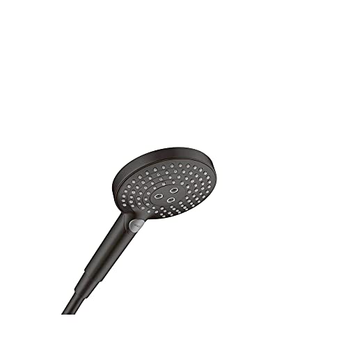 Image of hansgrohe Raindance Select S Easy Install 5-inch Handheld Shower Head Modern 3 -Spray PowderRain, Rain, Whirl 26037671