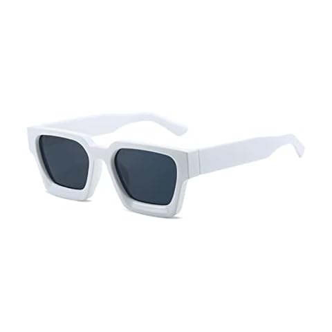 Gafas de sol rectangulares vintage WDZAYXC para hombre y mujer Cover