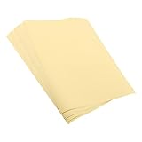 papel transfer láser forever transparent para fondos claros Forma: A4. Especificaciones: ancho: 210 mm, longitud: 297 mm, amarillo. Método de venta: 10, suficiente para tu repuesto o reemplazo; puede transferir líneas oscuras, claras y visibles