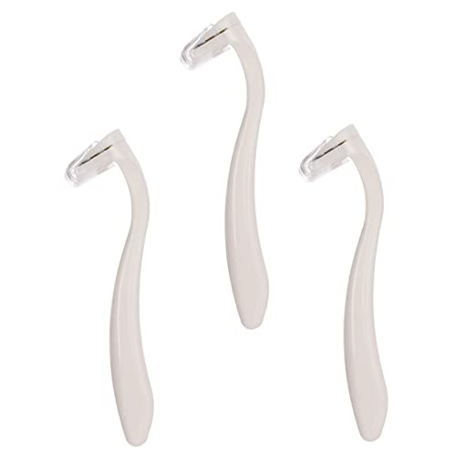 HONMEET 5sets Portable Body Hair Trimmer Women Electric Razor Bikini Shaver Hair Remover Multi-use Shaver Manual Depilator for Travel 3pcs*5