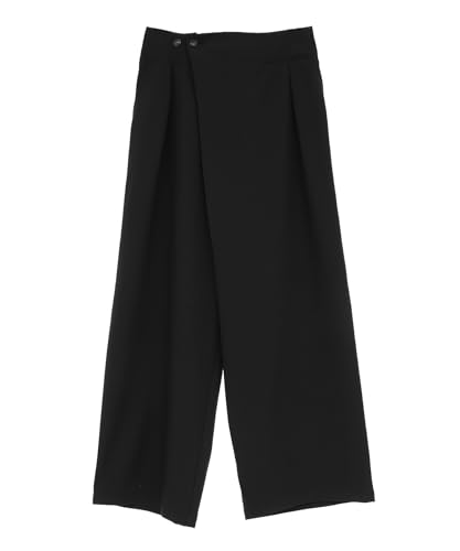 [アメリカンホリック] カジュアルパンツ タック ラップワイドパンツ レディースのサムネイル