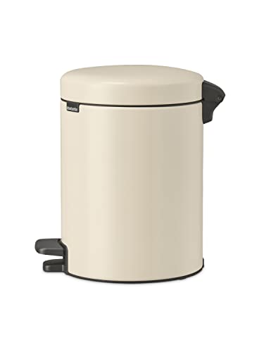 Caneca de basura Brabantia New Icon Step 1.3 gal Beige miniatura 4