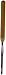 Susan Bates 5-1/2-Inch Bamboo Handle Silvalume Head Crochet Hook, 4mm, Lavender
