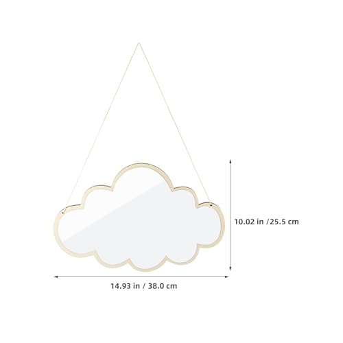 Miroir décoratif mural nuage pour relooker une pièce facilement - 3