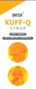 Yash Kuff-Q Syrup_200ml_pack of 3 Helps in chronic cough the anti-allergic, antimicrobial-image-33