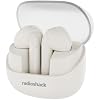 RadioShack Live Sound Wireless Bluetooth Earbuds with Noise Cancellation, IPX5 Waterproof (White)