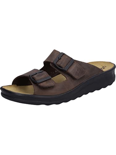 Image of Westland Men Mules Metz 266, Men´s Slippers,Width G 1/2 (Regular),Summer Shoe,Casual Shoe,Slipper,Slides,Sandal,Brown (Mocca),46 EU / 11 UK