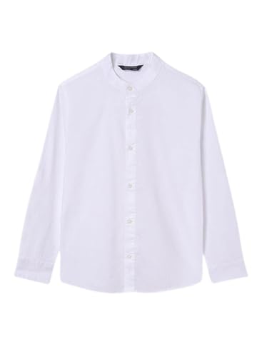 Chemise m/l col Mao Mayoral pour garçon : le style sans l'inconfort d'un col rigide