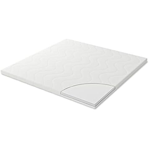 Sämann Laufgittermatratze Cloud Basic 75x100 cm - Matratze für Baby Laufstall - Baumwollbezug mit Reißverschluss für Allergiker Cover