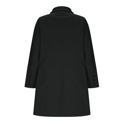 Basic for Women Fall Winter High Neck Fleece Lined Wool Jacket Windbreaker Coat Women 20253