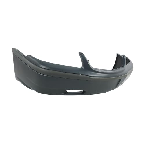 Image of Compatible with Chevrolet Impala 2000-2005 Front Bumper Cover | Primed, Without Fog Light Holes, Sedan, Ready to Paint, OEM 12335505, GM1000585