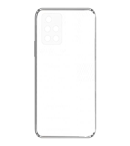 Image of Soft Flexible Silicone Back Cover Compatible with Xiaomi Redmi 10 Prime, Transparent Case