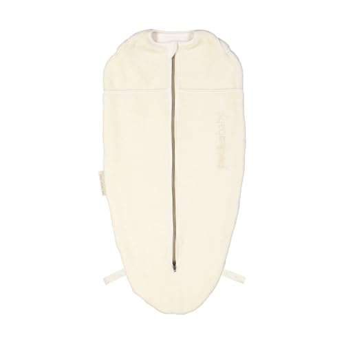 PUCKABABY - Baby-Pucksack 3-6 Monate | 62-74 cm - Mini - Luxus Winter-Pucksack - 2.5 TOG - Baumwolle und Teddy Stoff - Pure Teddy