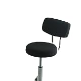 turner black cuddler swivel chair with storage ottoman Ajuste versátil: Diseñadas para adaptarse a varios tamaños de taburetes, estas Fundas de Silla de Bar son perfectas para bares en casa y restaurantes