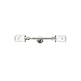 Innovations 208L-SN-G312-LED Dover 2 Bath Vanity Light Part of The Franklin Restoration Collection, Brushed Satin Nickel