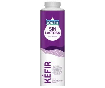 KEFIR NATURAL SIN LACTOSA Y SIN AZÚCARES AÑADIDOS KAIKU SIN LACTOSA 480 GR.