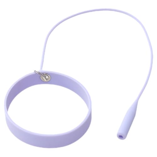 jojofuny Porte-Pince à Épiler pour Cils en Silicone Violet Bracelet Ajustable Protecteur pour Extension de Cils Accessoire Compact et Confortable pour Usage Professionnel et Voyage