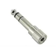 KEYBOARD CONVERTER 3.5mm Female to 6.5mm Male Headphone Audio Stereo ...