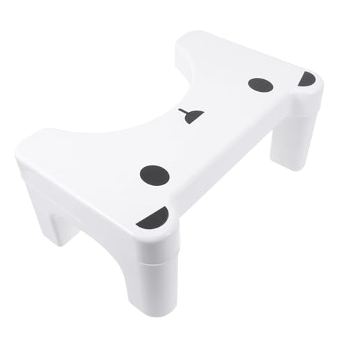 Tabouret de toilette pliable pour salle de bain familiale et ordonnée
