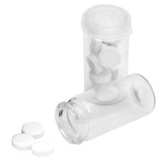 MV-Versand 100 Unidades De 38 X 20 Mm De Diámetro, Aprox. 7 G/ml De Tarros Para Rellenar Y Guardar Piezas Pequeñas, Utensilios, Piezas De Maqueta, Etc. Cristal Con Tapa
