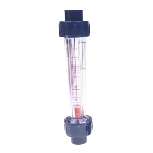 Débitmètre d'eau liquide PVC tube flottant rotor pour tuyauterie