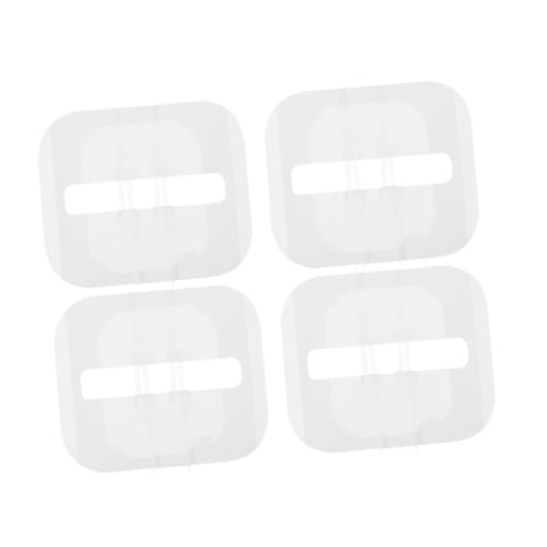 SEWOART 4piezas Curita Cremallera Para Cierre De Heridas Adhesivos Puntadas Vendajes Adhesivos Para Cuidado De Heridas Emergencias Unidades Blancas