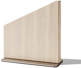 Material, Knife Stand, Magnetic Display for Safe Storage, White Ash