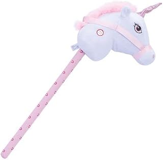 Addo Play Pitter Patter Pets Giddy Up 68cm Hobby Horse - White Unicorn