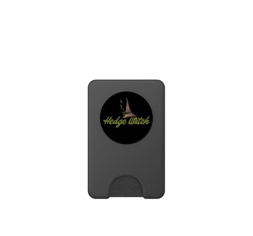 PopSockets PopWallet de bruja de seto terroso evita la pérdida de tu documentación 2