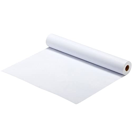 OSALADI Rollo de Dibujo Blanco para de 1 Metro Compatible Lápices y para Manualidades y Arte Escolar y Hogar