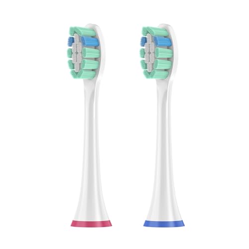 Fronix 交換用歯ブラシヘッド Philips Sonicare C2対応 ブラシヘッド フィリップス ソニッケアー クリックオン電動歯ブラシ全対応 2個パック