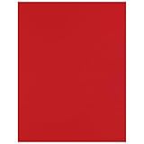 LUXPaper 8.5' x 11' Paper | Letter Size | Ruby Red | 80lb. Text | 50 Qty