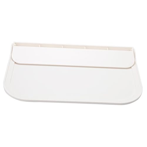 iplusmile 浴室壁取り付け折りたたみ式収納棚 耐荷重強化 丸角設計 タオル歯ブラシ収納 整理整頓に便利