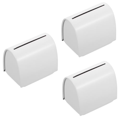 BESTYASH 3 Piezas Almacenamiento de Cuchillas Metálicas Portátil para Caja Cuchillas Estuche de Afeitar