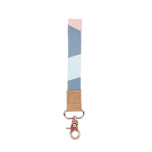 Thread Wallets Wristlet Keychain Strap for Men & Women, Wristlet Keychain for Badge, Wallet, and Phone Wrist Strap (Fine Line)