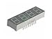 LITE-ON LTC-4627JR Four Digit Seven Segment Red/Orange 0.4" Common Anode Display - 5 item(s)
