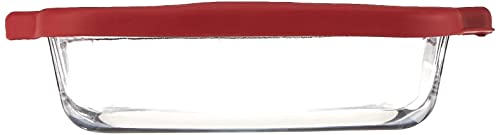 Anchor Hocking 8-Inchsquare Glass Baking Dish With Truefit Cherry Lid - #TOP1