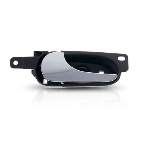 KarParts360 for Buick Lucerne 2006-2011 Interior Door Handle Front, Driver Side Black Bezel with Chrome Lever | Trim:All Submodels