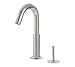 Aquabrass 27412-BN Geo 2Pce Lavatory Faucet W/Side Joystick Brushed Nickel
