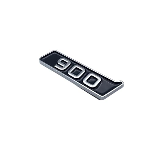 Calcomanía 3D ABS 700 800 900 para Mercedes Clase G W463 W205 G63 G65 G700 G800 G900 Calcomanías de emblema de coche (negro plata 900-1 unidad)