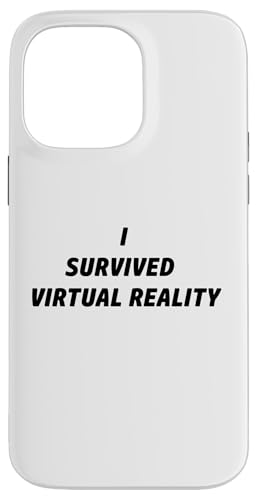 I Survived Virtual Reality Novelty Commemorative VR Games �X�}�z�P�[�X iPhone 14 Pro Max �p