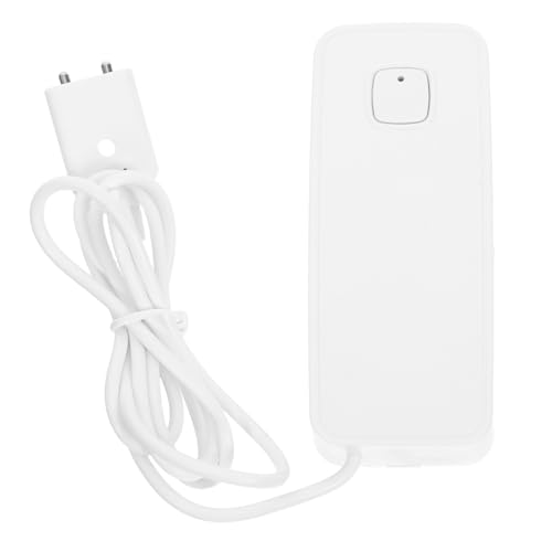 Homoyoyo Wassersensor Alarm Präzise Feuchtigkeitserkennung Für Keller Badezimmer Küche Leckwarnung Mit Akustischem Alarm Und App-fernzugriff Für Wasserschadenvermeidung